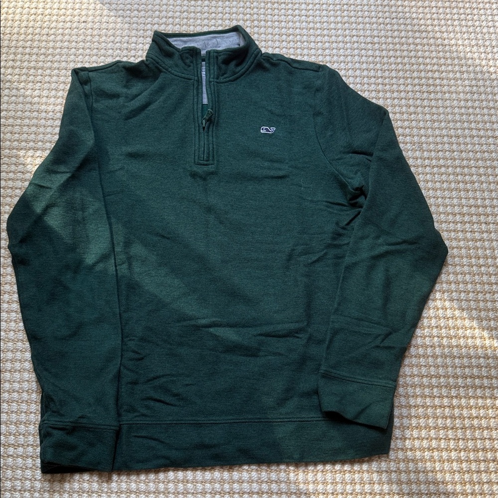 Vineyard Vines Green and Gray Polo Shirt